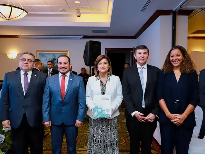 Vicepresidenta de Guatemala lidera lanzamiento de Política Migratoria