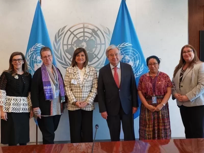Vicepresidenta y secretario general de la ONU abordan temas para el desarrollo en Guatemala
