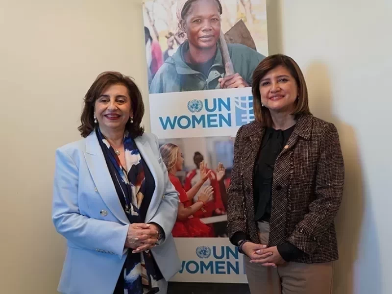 Vicepresidenta y directora ejecutiva de ONU Mujeres dialogan sobre políticas de género