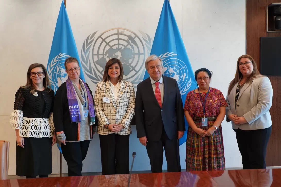 Vicepresidenta y secretario general de la ONU abordan temas para el desarrollo en Guatemala