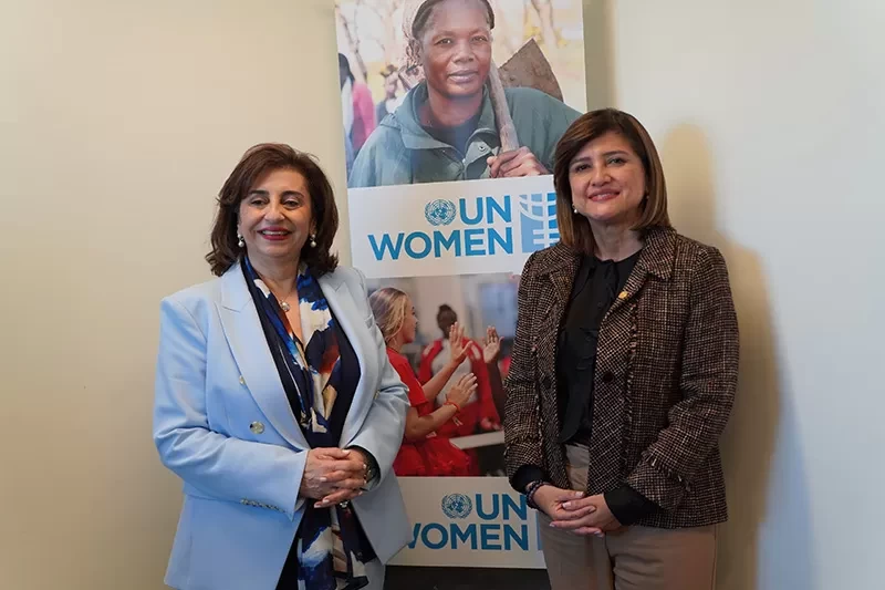 Vicepresidenta y directora ejecutiva de ONU Mujeres dialogan sobre políticas de género