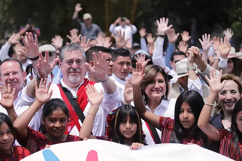 Vicepresidenta reafirma su compromiso en la lucha por la reducción de la pobreza y malnutrición en Guatemala