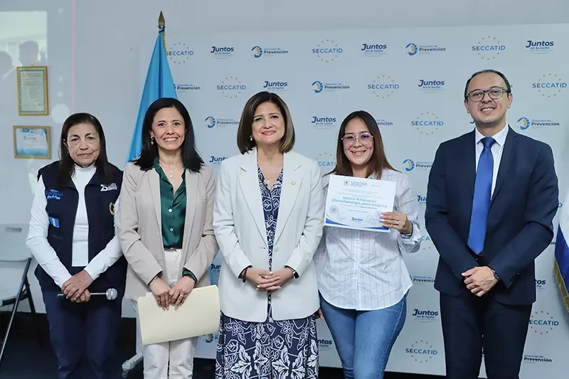 Vicepresidencia y SECCATID priorizan fortalecimiento para personal de CAIPAS