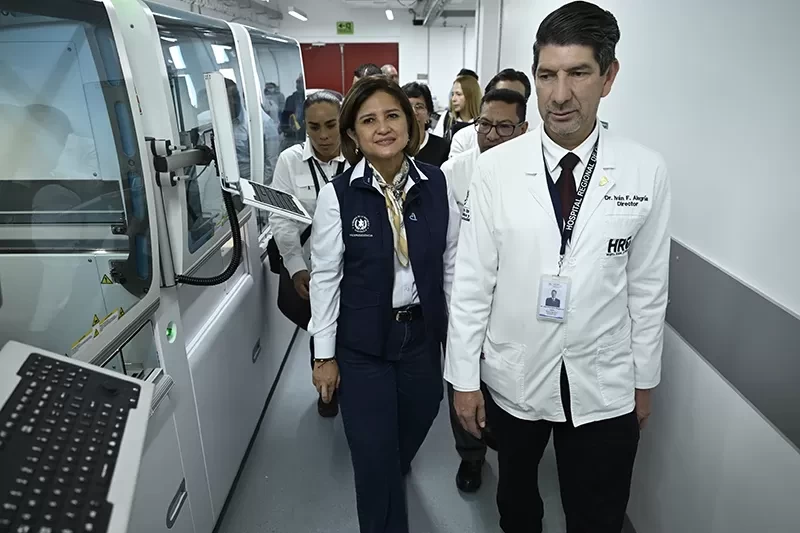 Vicepresidenta visita clínica de atención a víctimas de violencia sexual en Quetzaltenango