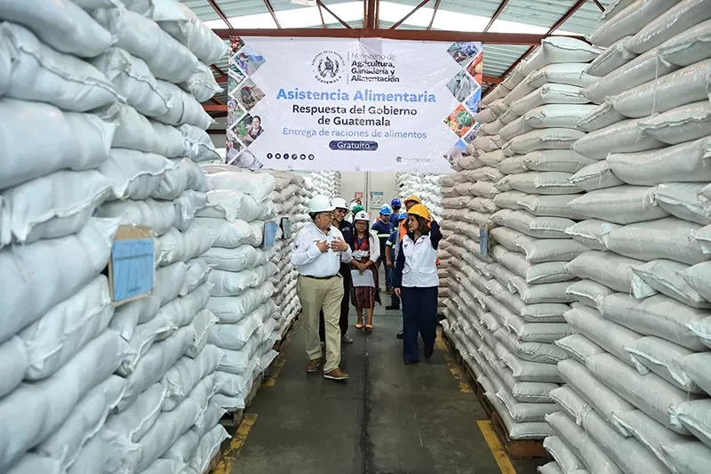 Vicepresidencia y MAGA supervisa acciones a favor de la seguridad alimentaria