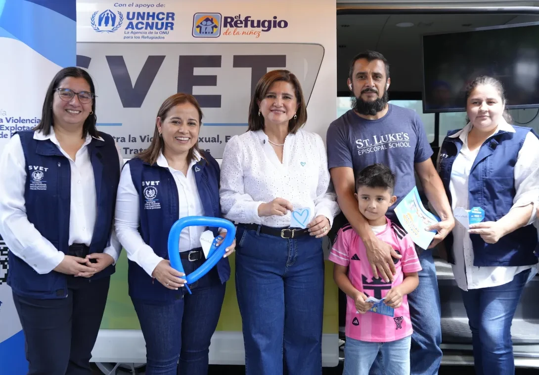 Vicepresidenta Karin Herrera impulsa campaña en el mes contra la trata de personas