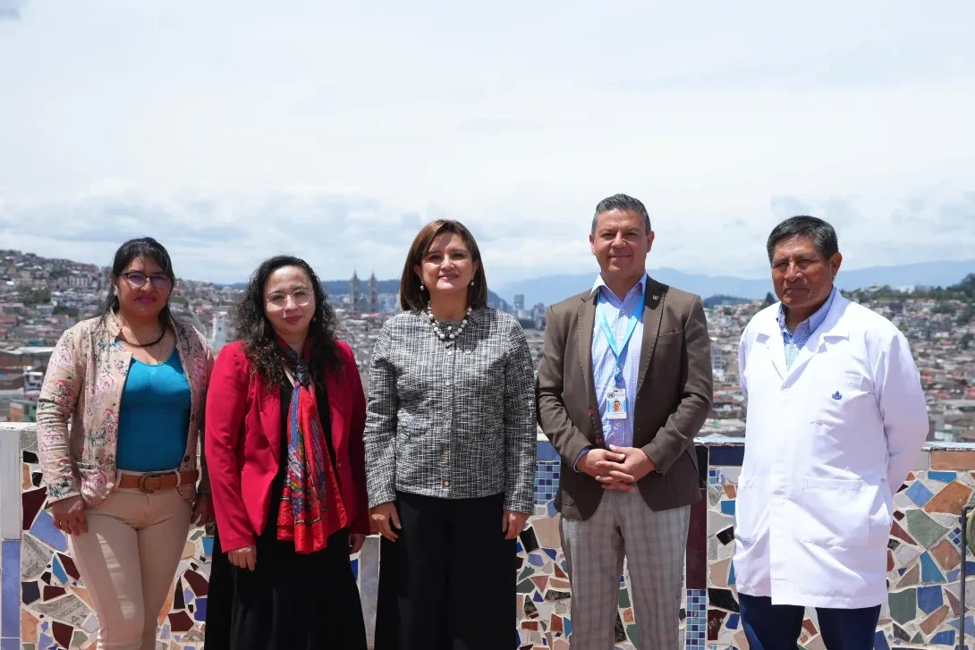 Visita oficial de la vicepresidenta de Guatemala a Ecuador