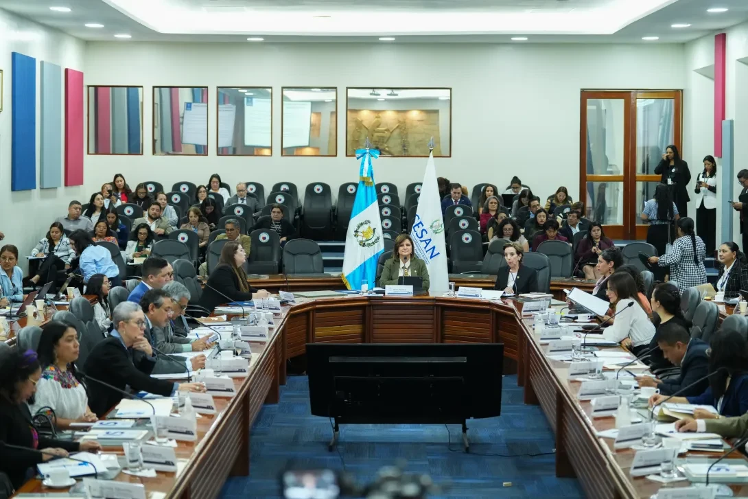El CONASAN fortalece acciones estratégicas  para garantizar la Seguridad Alimentaria y Nutricional en Guatemala